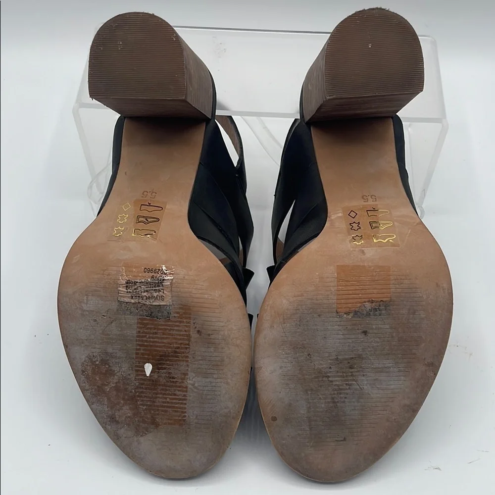 Madewell Women's Black Cindy Sandals, size 5.5